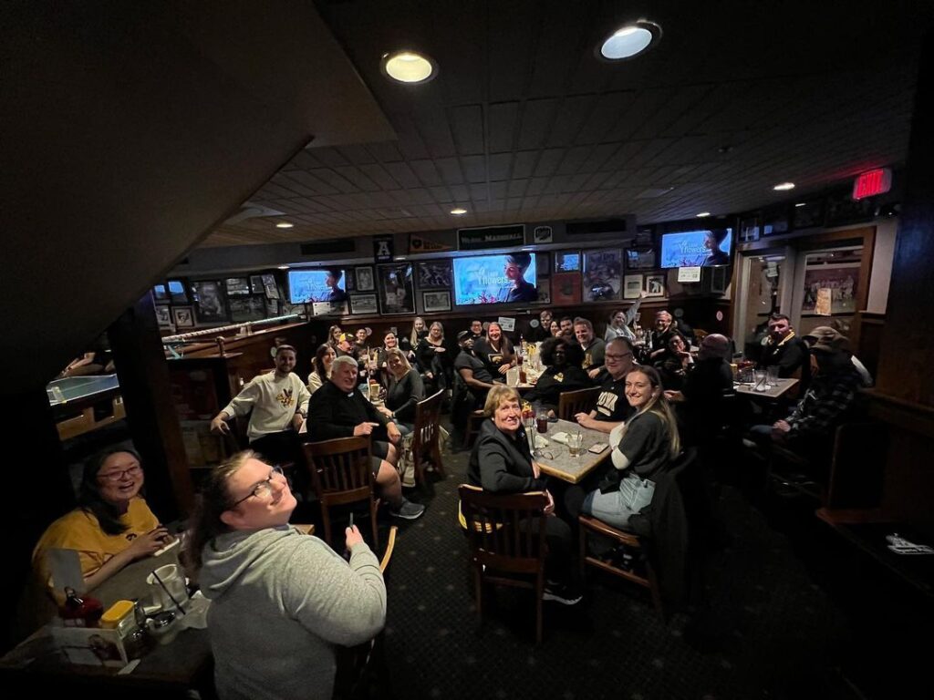 Crystal City Sports Pub Iowa Hawkeyes Washington DC. Photo credit Capital Area Iowa Club