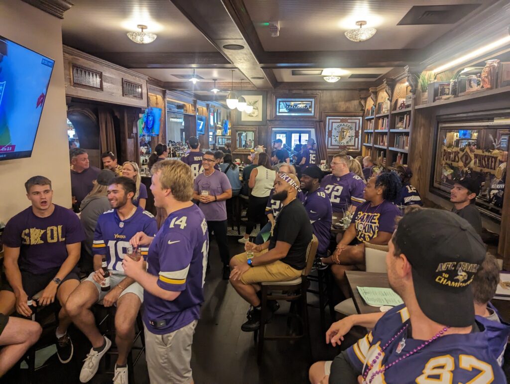 Four Courts Minnesota Vikings Washington DC Arlington Northern Virginia credit Rusty OBrien